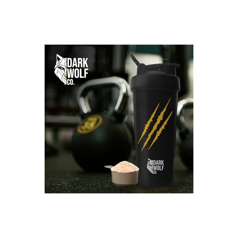 Shaker Dark Wolf Acero Inoxidable