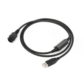 Wirenest USB Programming Cable for Motorola MOTOTRBO XPR4300, XPR4350, XPR4500, XTL Series Radios, HKN6184C Compatible