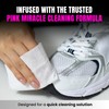 Pink Miracle Quick Clean Shoe Cleaner Wipes (12 Pack) for
