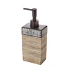 SKL Home by Saturday Knight Ltd. Farmhouse Crate Soap Dispenser,Natural