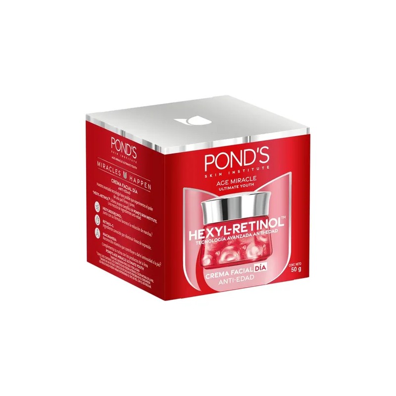 Pond's Crema Facial Día Age Miracle Con Hexyl-retinol 50g