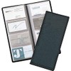 TOPS Cardinal Sewn Vinyl 96 Card File, Black (34422)