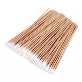 REGALCUR 500 Aplicadores De Madera Con Punta De Algodón Grado Médico