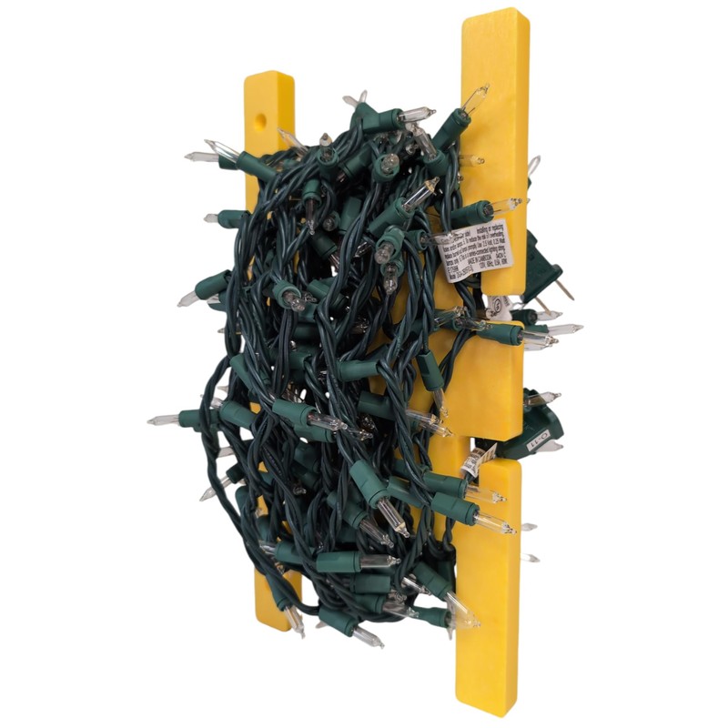 Poly Heavy Duty Extension Cord Storage Reel, Yellow Cord Organizer