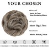 SARLA Messy Bun Hair Piece for Women Girls Synthetic Scrunchies