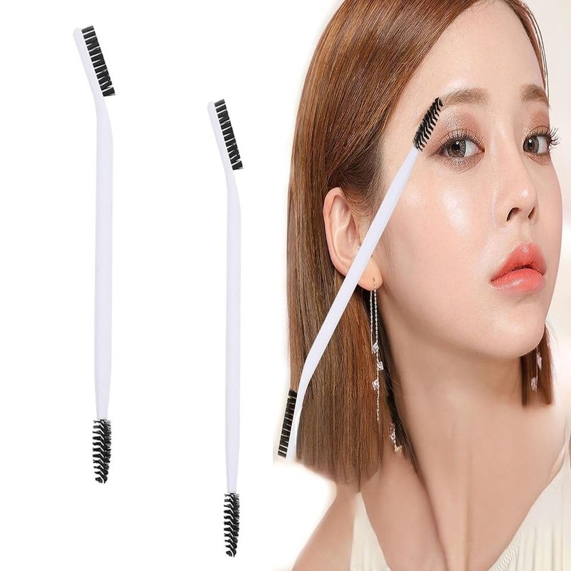 Eyebrow Brush Professional Double Eyebrow Eyelash Shaper Eyebrow Brush and