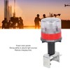 Solar Powered LED Strobe Robust Reflective Waterproof Beacon Warning Light
