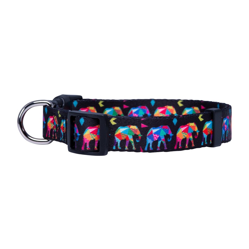 Native Pup Cute Animal Dog Collar (Elephant, Small)