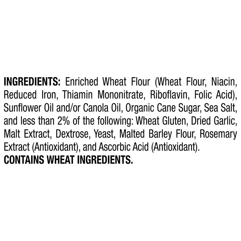 Stacy's Toasted Garlic Flavored Bagel Chips, 7 Ounce (Pack of