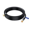 RG6 COAXIAL Cable with 90-Degree Angled Connector - 15ft /