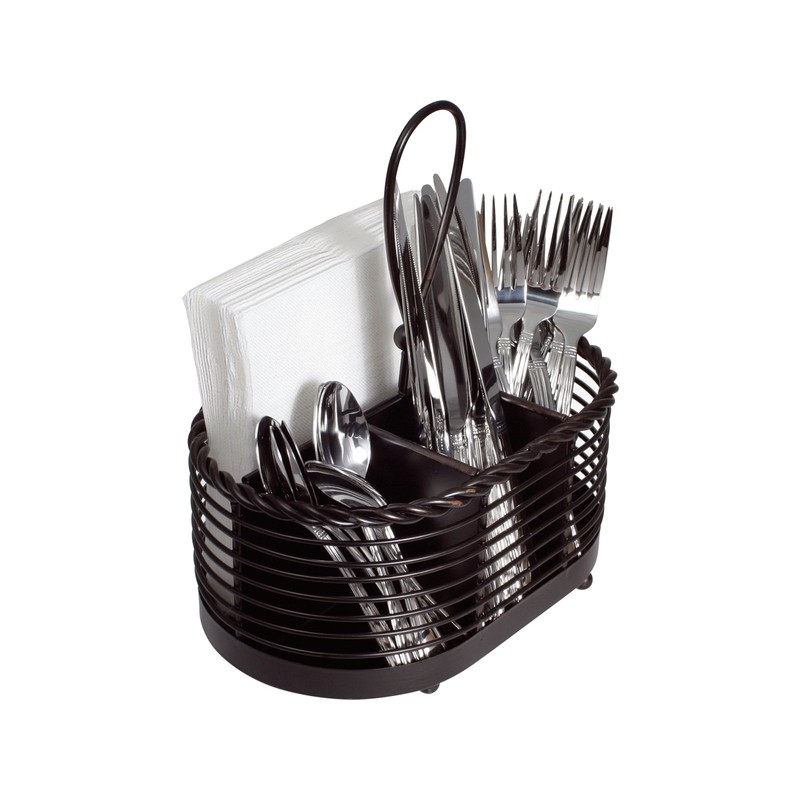 Gourmet Basics by Mikasa 5153172 Rope Metal Tabletop Flatware and