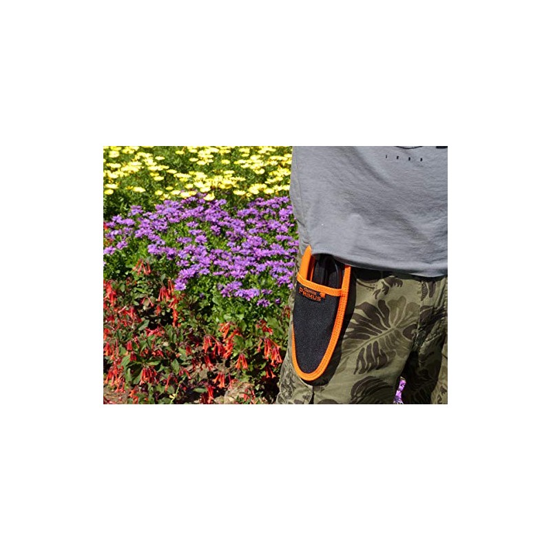 Garten Primus 03005 Universal Belt Bag, Black/Orange, 22.5 x 10