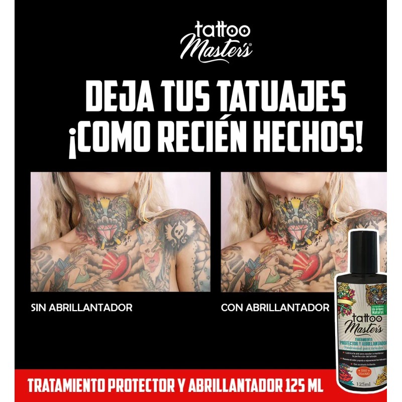 Tattoo Masters Protector Y Abrillantador Para Tatuajes 125ml
