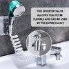 1 Pcs 3 Way Shower Diverter Valve M22 X M24