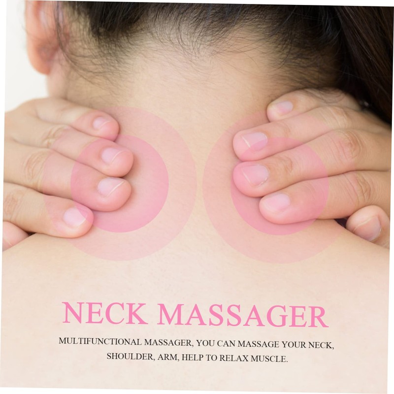 VICASKY 1Pc Handheld Neck Massager Cervical Massage Instrument for Relief