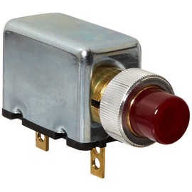 Cole Hersee 4112-RC000 Buzzer with Pilot Light, Red