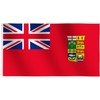 Outdoor/Indoor Old Canada Red Ensign Flag 3X5 Ft Banner Screen