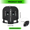 Golf Stroke Counter 4-Pack, Portable Mini Golf Score Keeper with