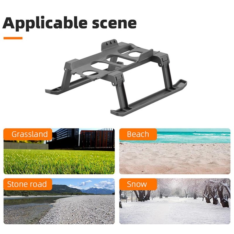 Bnineteenteam Drone Folding Landing Gear, ABS Drone Height Protector Extended