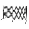 Industrial Expandable Metal Barricade,18FT Folding Security Gate, Flexible Mobile Barrier