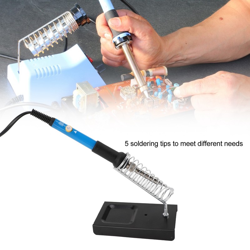 Electric Soldering Iron Kit Adjustable Temperature Portable Electronics Welding Tools