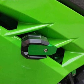 COPART Motorcycle CNC Engine Frame Sliders Falling Protection Replacement for Kawasaki Ninja 300 250 2013 2014 2015 2016 2017 2018(Red)