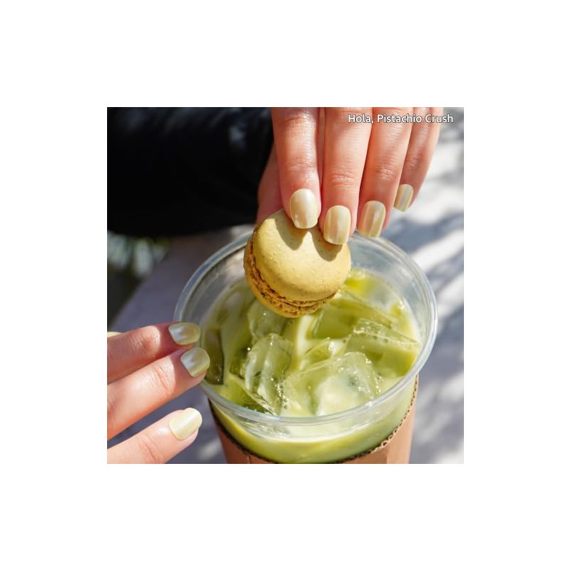 Heyhae Tiras de Gel Semicurado para Uñas - Hey, Pistachio