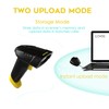 NADAMOO Wireless Barcode Scanner with Charging Cradle, Read 1D, 2D,