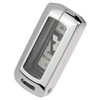 SK CUSTOM Silver zinc Alloy Smart Key Case Cover Compatible