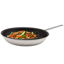 FSE 10" Professional Aluminum Fry Pan, Non-Stick Open Skillet, 3.0 mm Thick Aluminum Construction