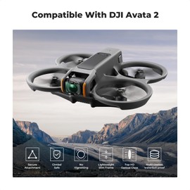 K&F Concept 6-Pack Filters Compatiable with DJI AVATA 2, UV, PL, ND8, ND16, ND32, ND64, Optical Glass Multi-coated Neutral Density Polarizing Filter Kit