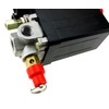 Single Phase Air Compressor Pressure Switch (4 Port) with Safety