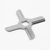 2 Pack Meat Grinder Blade Stainless Steel Meat Grinder Knife