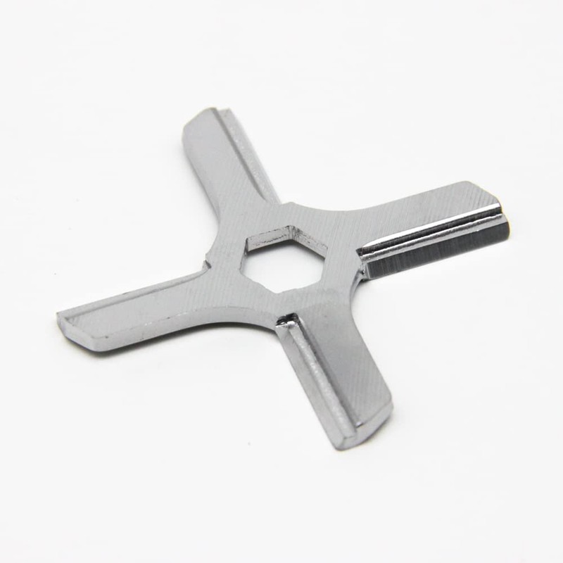 2 Pack Meat Grinder Blade Stainless Steel Meat Grinder Knife
