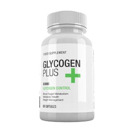 EYSANESHOP Glycogen Plus 800mg Food Supplement 60 Capsules 1 Month Supply