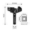 DEEFIINE Face Cutter 12 mm Shank for Wood Diameter 60.3