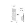 Yamazaki Industries 9980 Magnetic Hot Water Bowl Holder, Tower, White