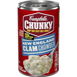 Chunky Soup, New England Clam Chowder, 18.8 Oz (Pack of 6)