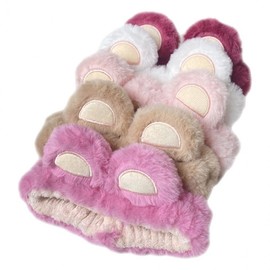 Soft, Lovely Teddy Bear Headband 5 Colors Hot Pink