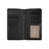 Mens Long Bifold Checkbook Cover Wallet Multi Card Pocket Holder