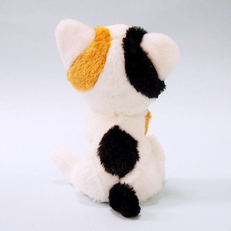 サンレモン キトン ミケ 16.8×14.1×7.2cm ぬいぐるみ アニマル 猫 P-7571