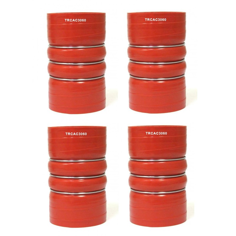 TORQUE 4PCS Silicone CAC Charge Air Cooler Hump Hose Boot