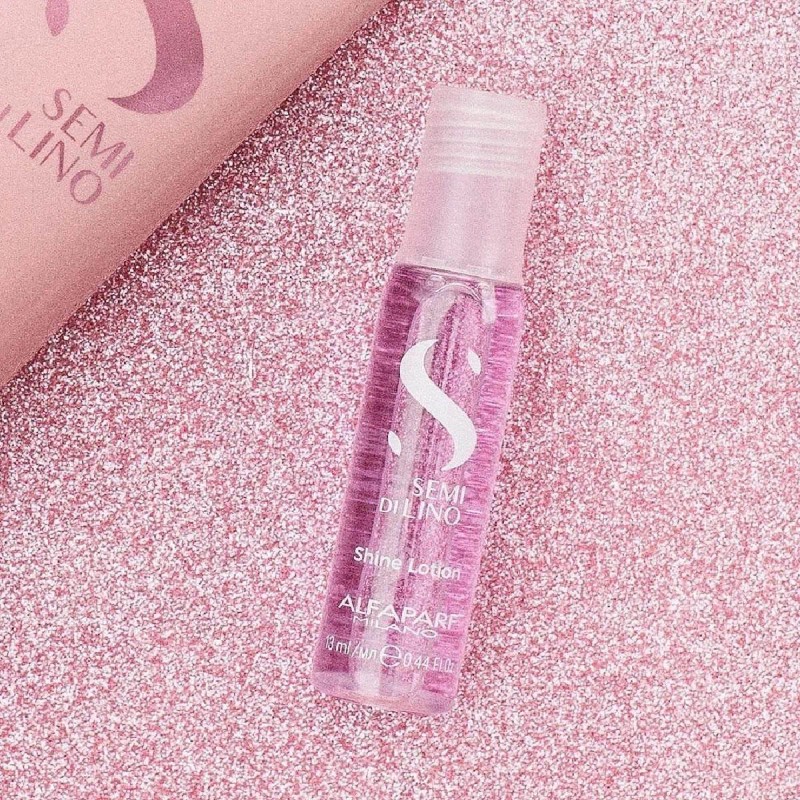 Ampolletas Alfaparf Semi Delino Shine Lotion Rosa 12 Piezas