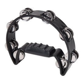 Performance Percussion PP4011 1/2 Moon Tambourine - Black