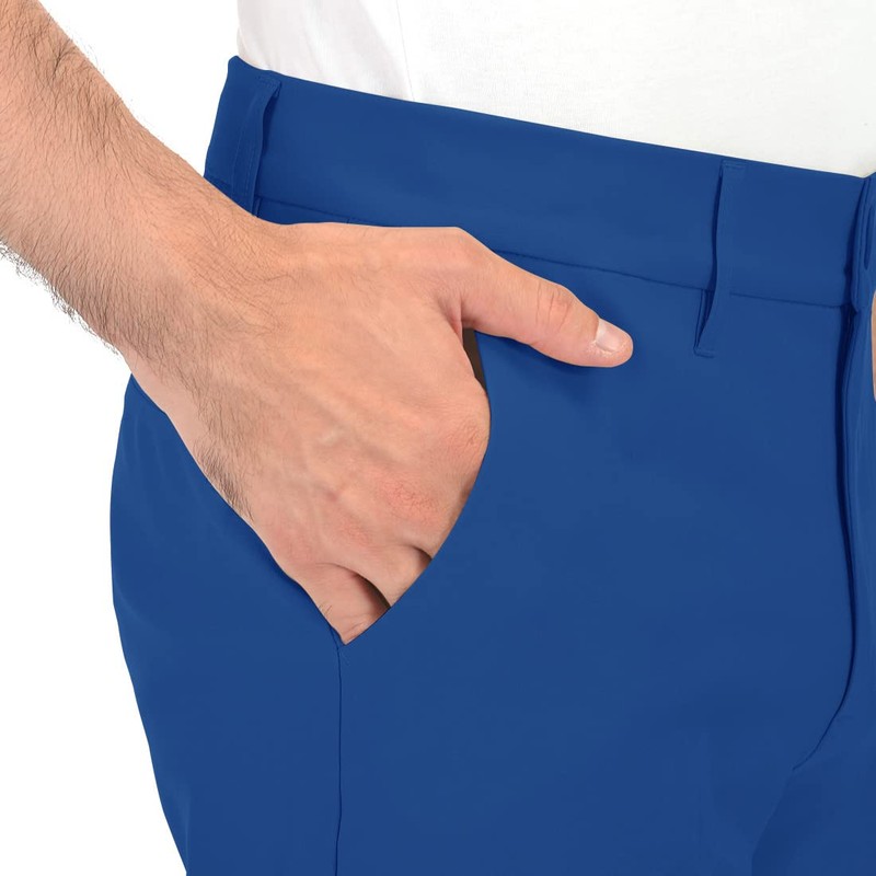 Bakery Men's Golf Pants Stretch Lightweight Straight Relaxed Fit Flat