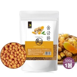 Domestic tangerine peel turmeric pill 500g economical type / 국산 귤피 울금환 500g 실속형