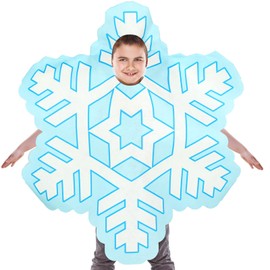 Berlune Snowflake Ghost Costume for Kids Boys Winter Funny Christmas Cosplay Outfits for Toddlers Child Xmas Dress up Supply