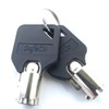2-keys for Sentry Pistol Safe Models QAP1E & QAP1BE Key
