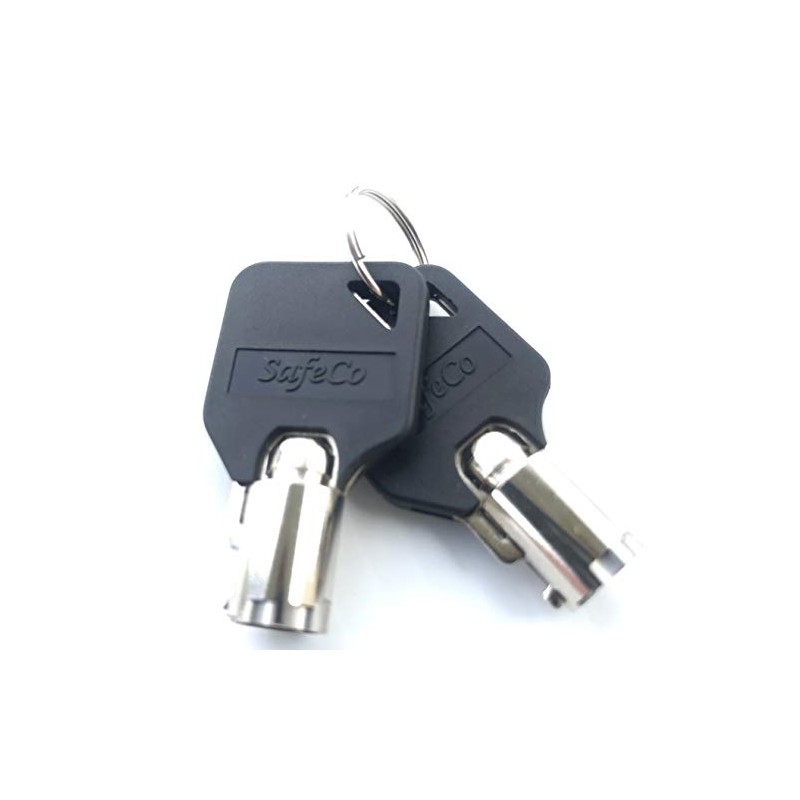 2-keys for Sentry Pistol Safe Models QAP1E & QAP1BE Key