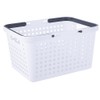 MINDFARGE Plastic Shower Caddy Basket with Handles, Cleaning Supply for